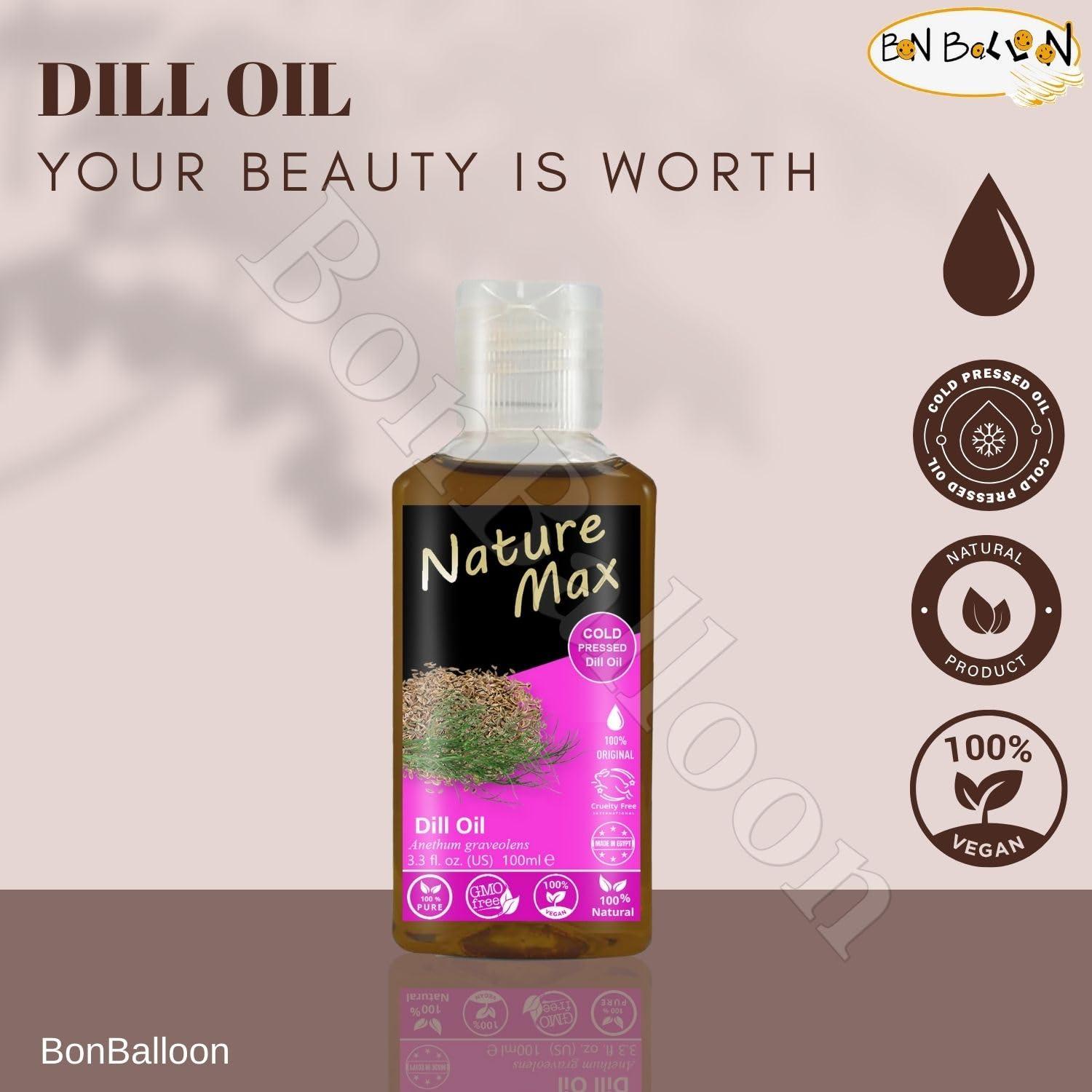 Aceite de Eneldo Nature Max 100% Puro 100 ml Prensado en Frío