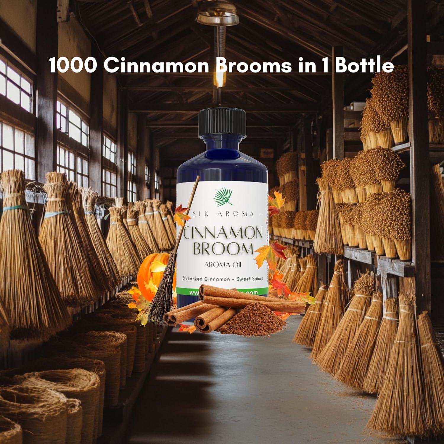 Aceite Difusor de Aroma Escoba de Canela SLK Aroma 30 ml