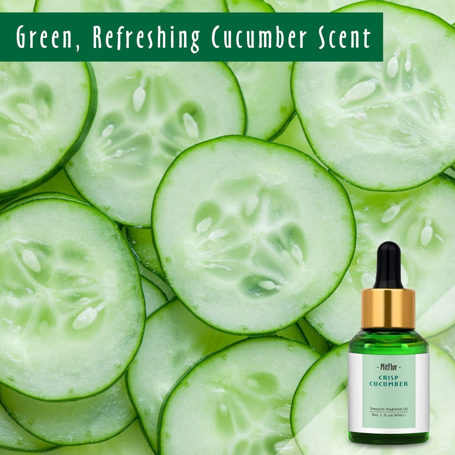 Aceite de Fragancia Pepino Crujiente MitFlor 30ml - Aromaterapia