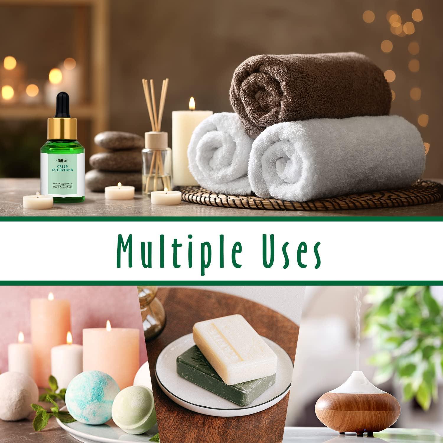 Aceite de Fragancia Pepino Crujiente MitFlor 30ml - Aromaterapia