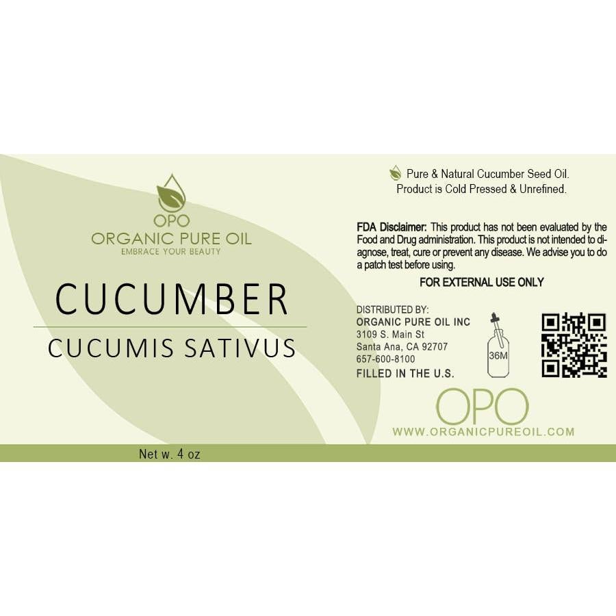 Aceite de Semilla de Pepino OPO 120 ml Puro Prensado en Frío