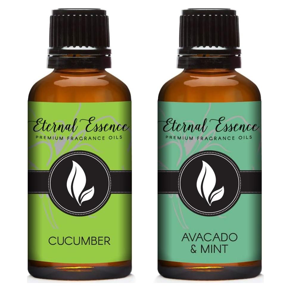 Aceites de Fragancia Premium Eterna 2 Pack 30ml - Menta y Pepino
