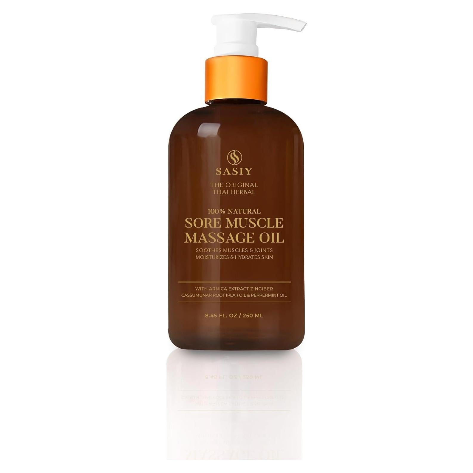 Aceite de Masaje Herbal Tailandés SASIY 250 ml Alivia Músculos