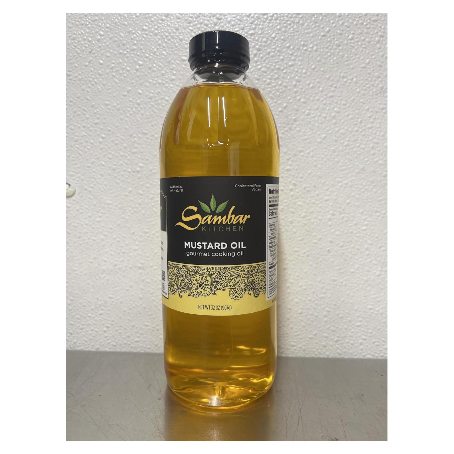 Aceite de Mostaza Sambar Kitchen 946ml - Aceite Esencial