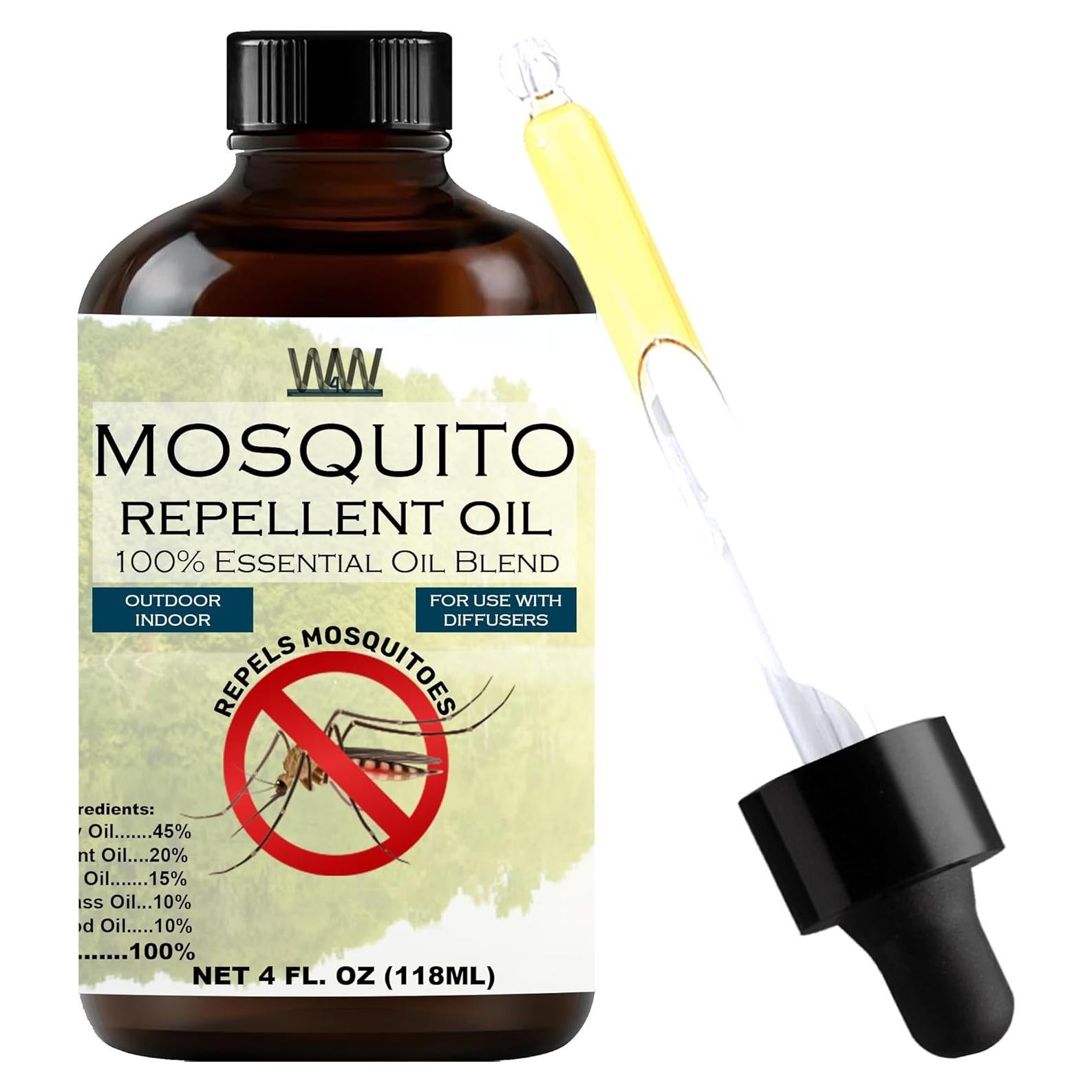 Aceite Repelente de Mosquitos W4W - 100% Esenciales 118 ml