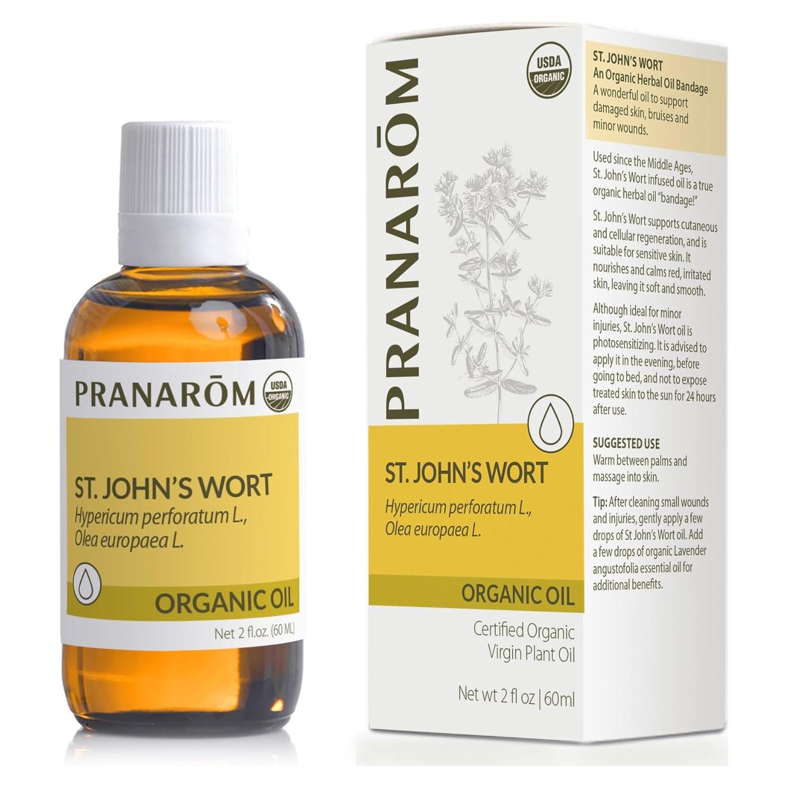 Aceite Vegetal Virgen de Hierba de San Juan Pranarom 60ml