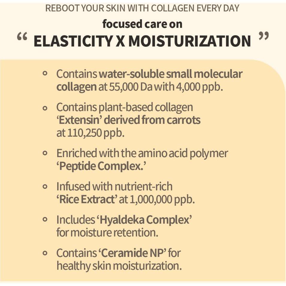 Mascarilla Facial Hidrogel NACIFIC Colágeno Arroz Set 4EA