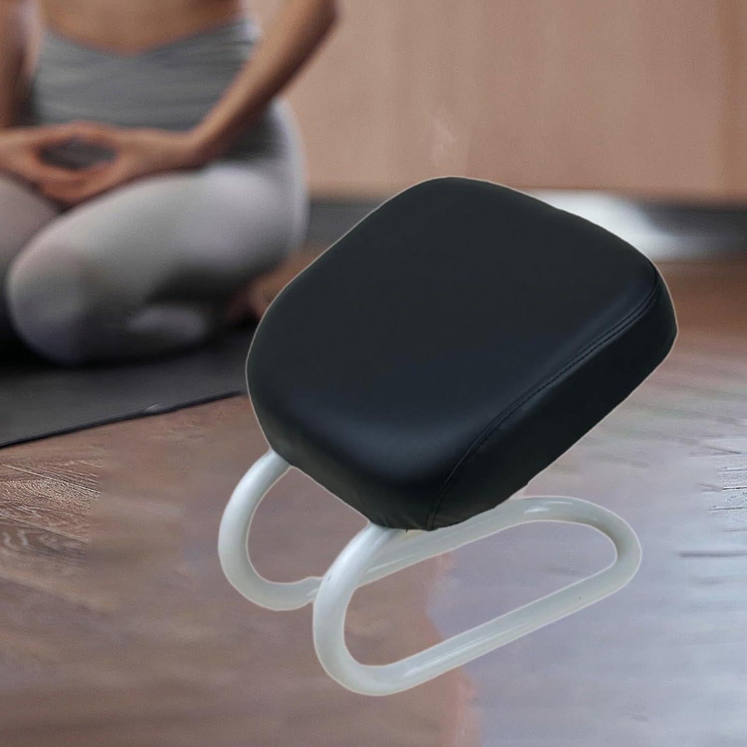 Banco de Meditación Ajustable Menolana Negro C para Yoga