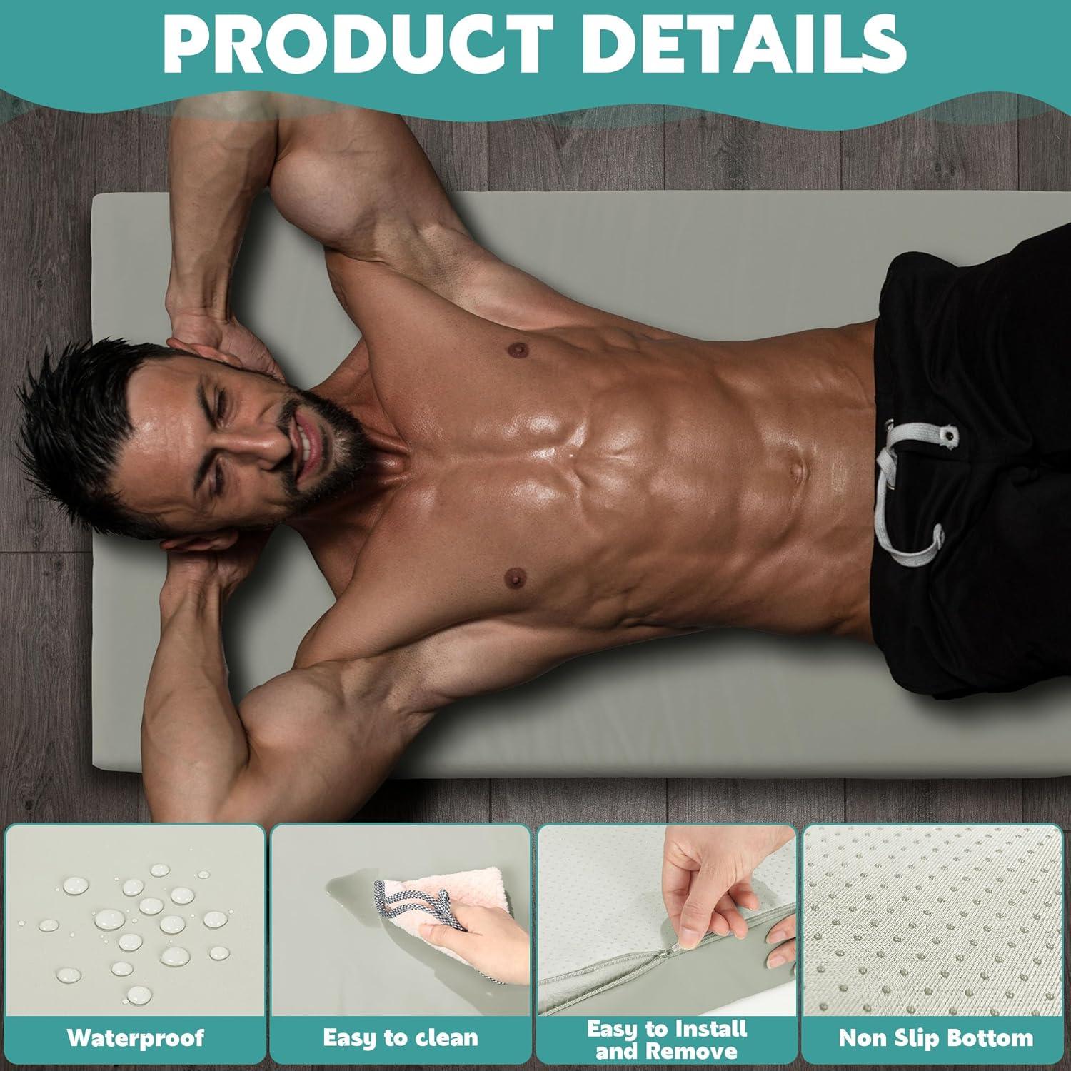 Alfombrilla de Yoga MABOZOO 182.88x60.96cm 7.62cm Grosor