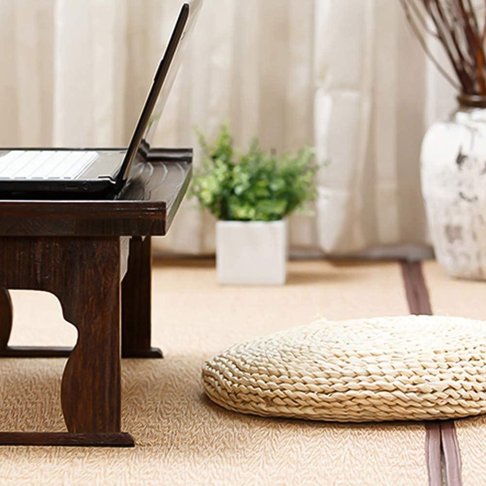 Juego de 3 cojines de meditación redondos Holibanna - Algodón