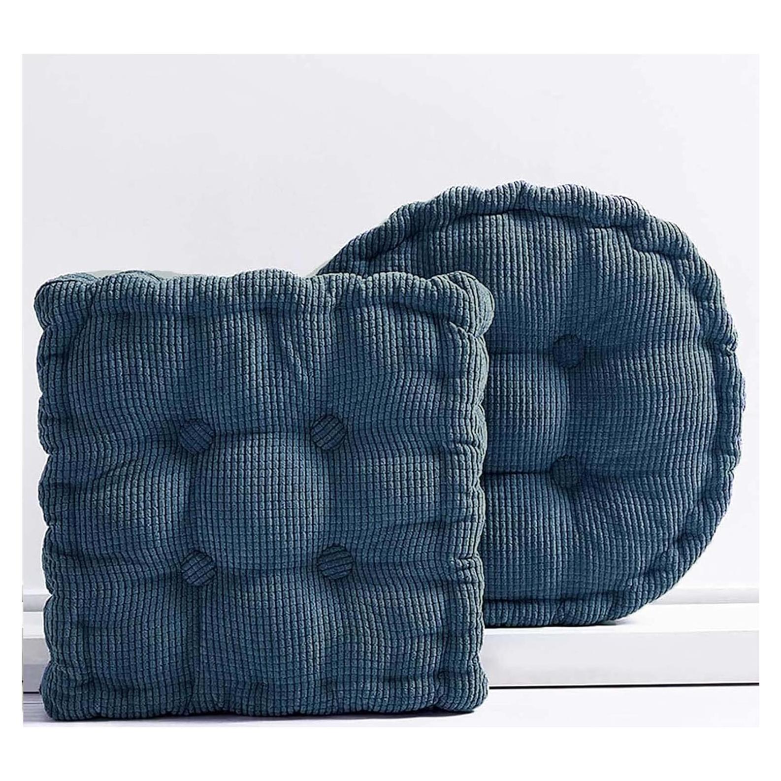 Almohadas de Meditación Gfobip 2 Piezas Cuadradas y Redondas 45.72 cm