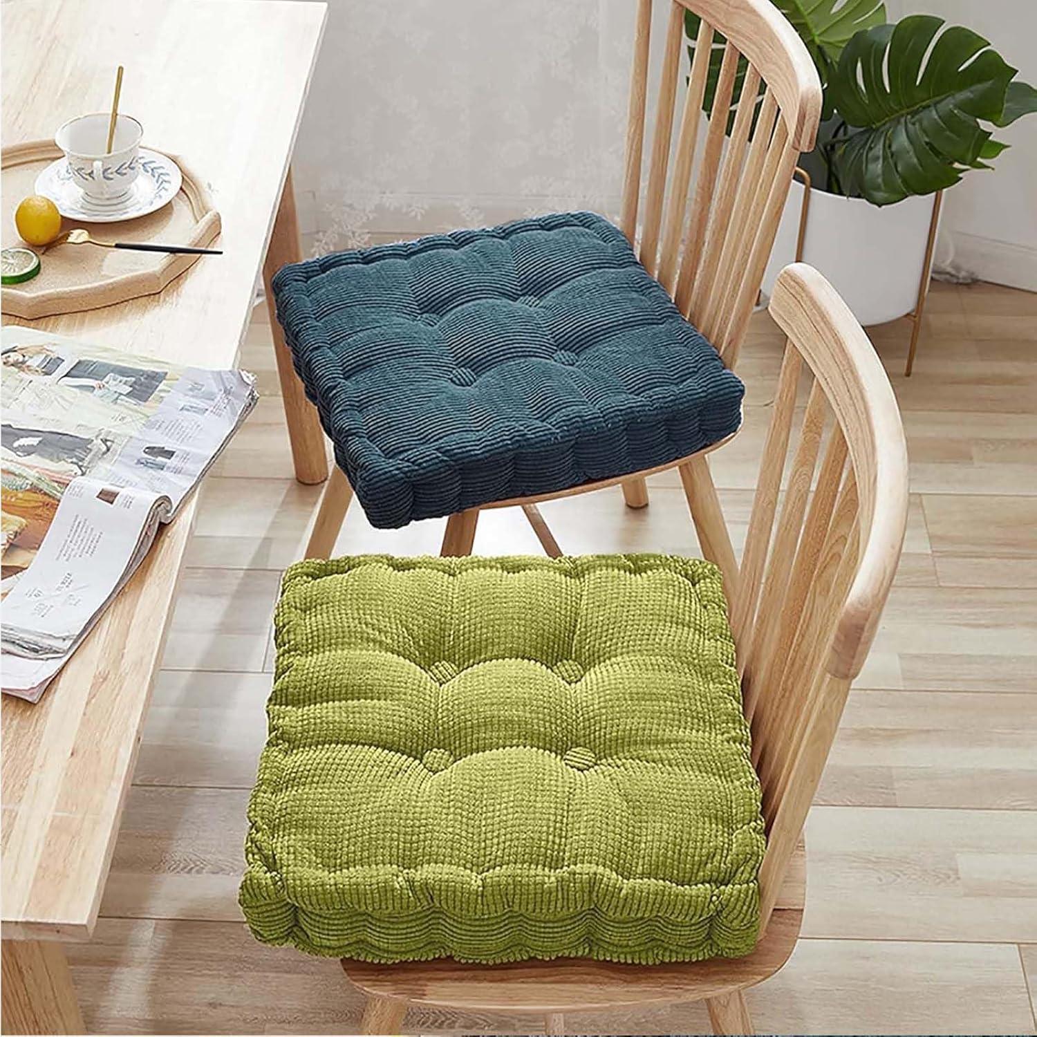 Almohadas de Meditación Gfobip 2 Piezas Cuadradas y Redondas 45.72 cm