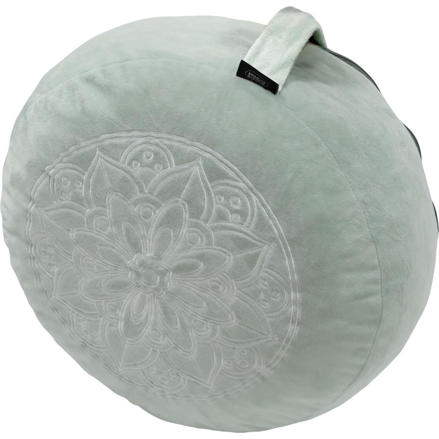 Cojín de Meditación MYDAYS OUTDOOR Redondo Gris con Espuma