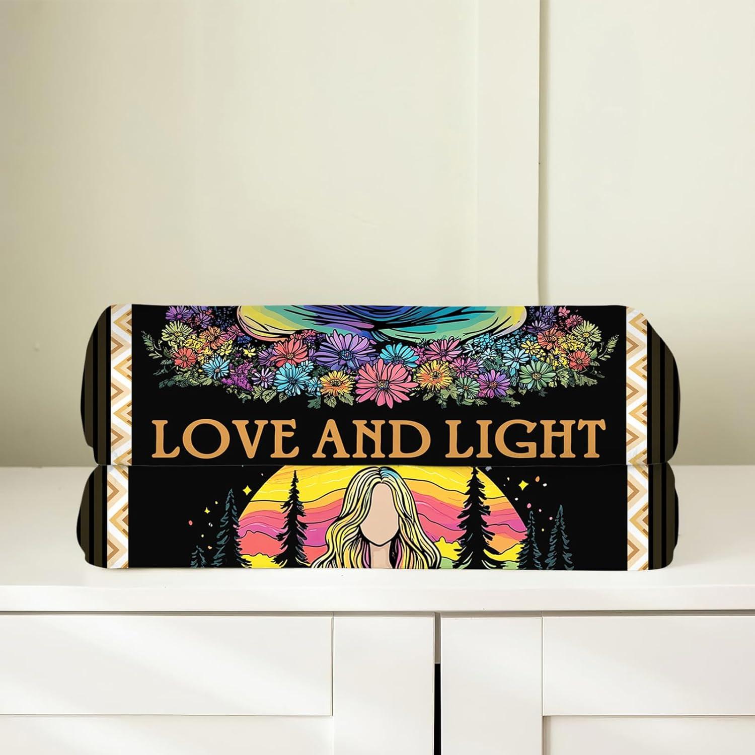 Manta de Yoga Olivine 127x102cm Franela Suave Multiusos