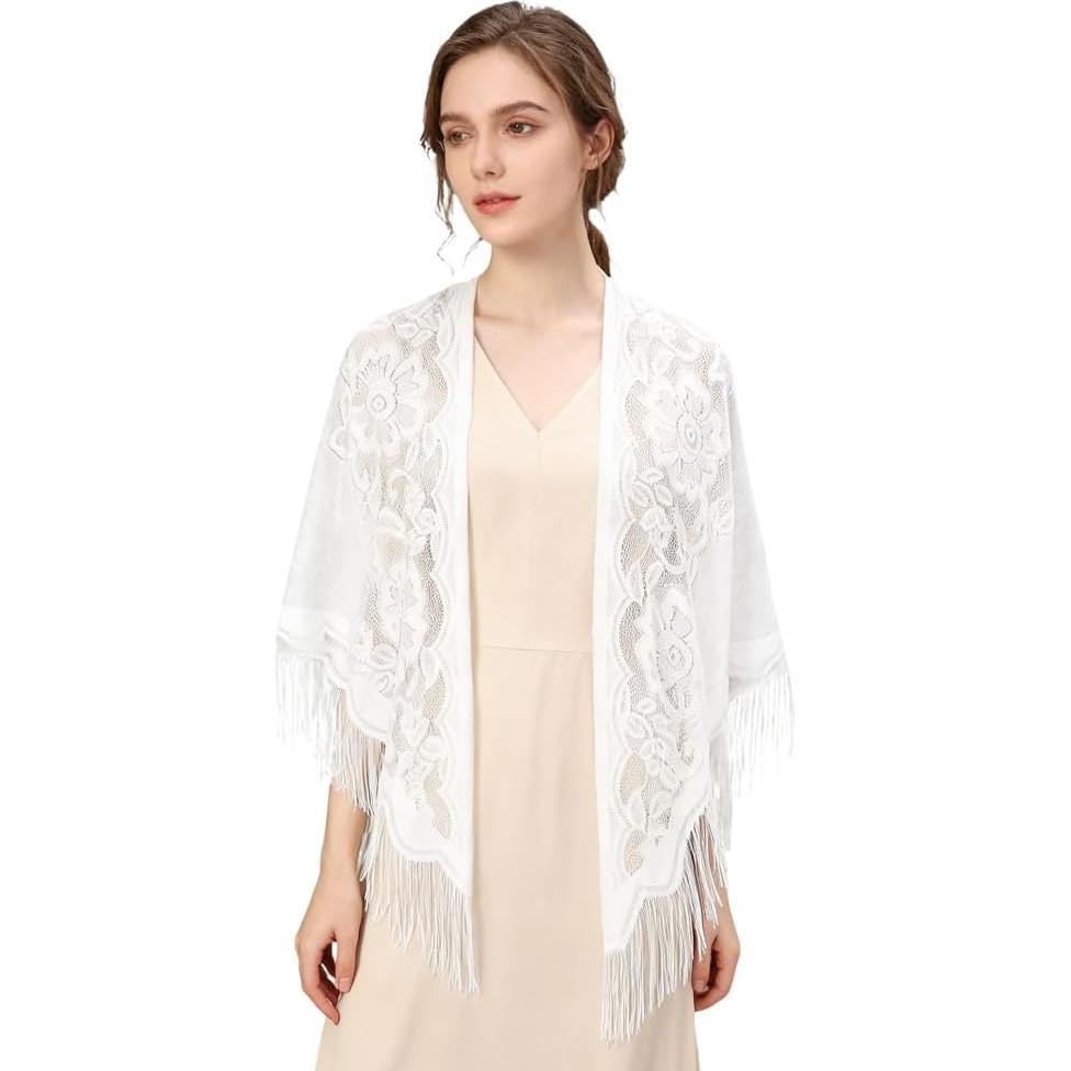 Chal Wraps para Mujeres LMVERNA Nylon Transpirable 180x75cm