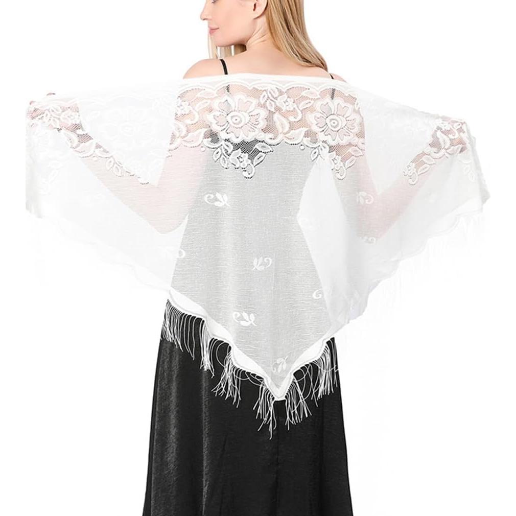 Chal Wraps para Mujeres LMVERNA Nylon Transpirable 180x75cm