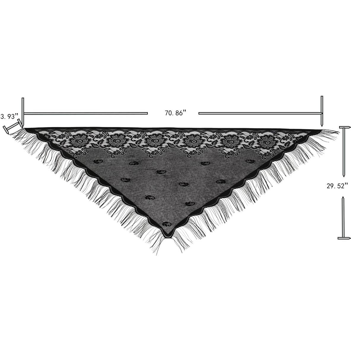 Chal Wraps para Mujeres LMVERNA Nylon Transpirable 180x75cm