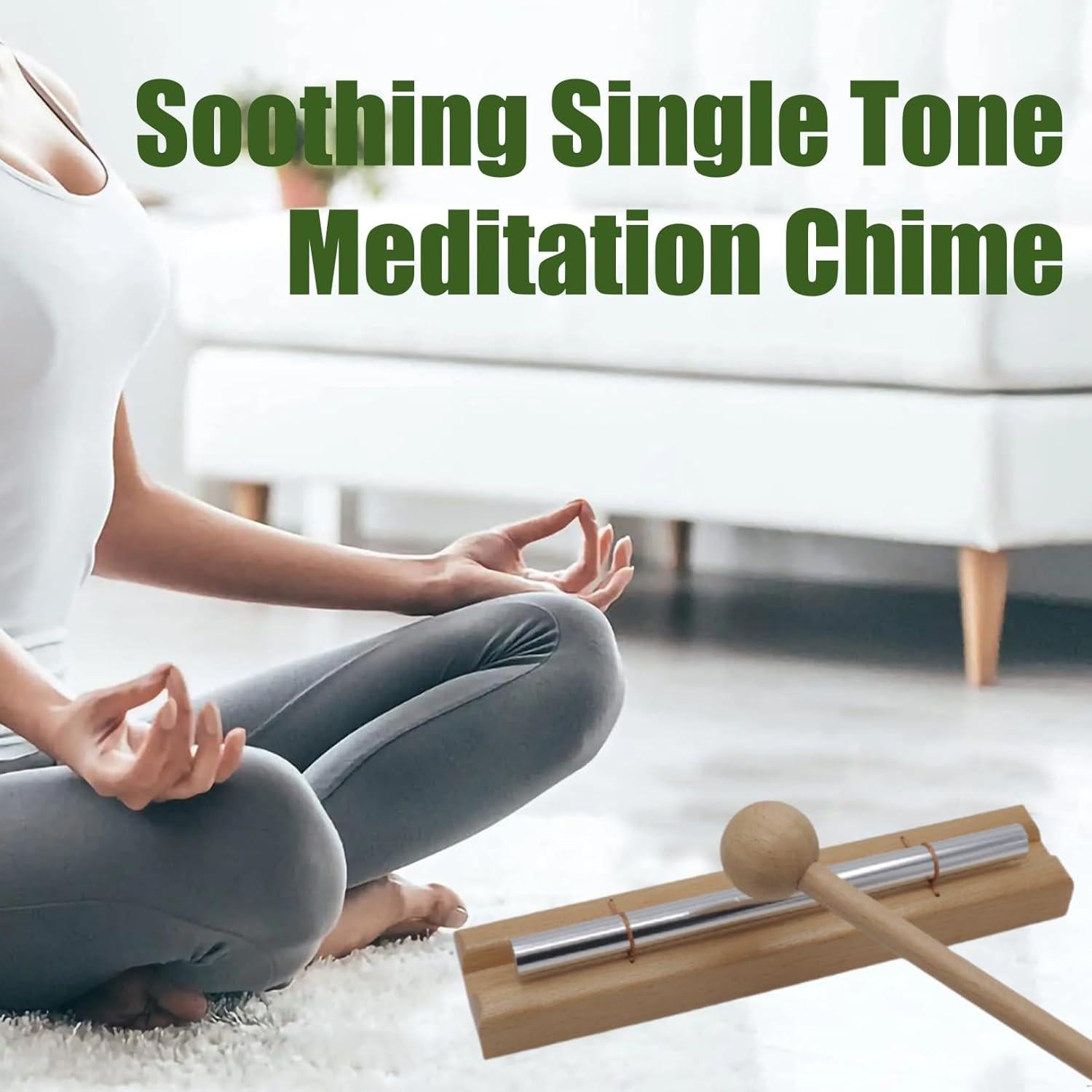 Campana de Meditación Soundspire con Martillo 16.5 cm