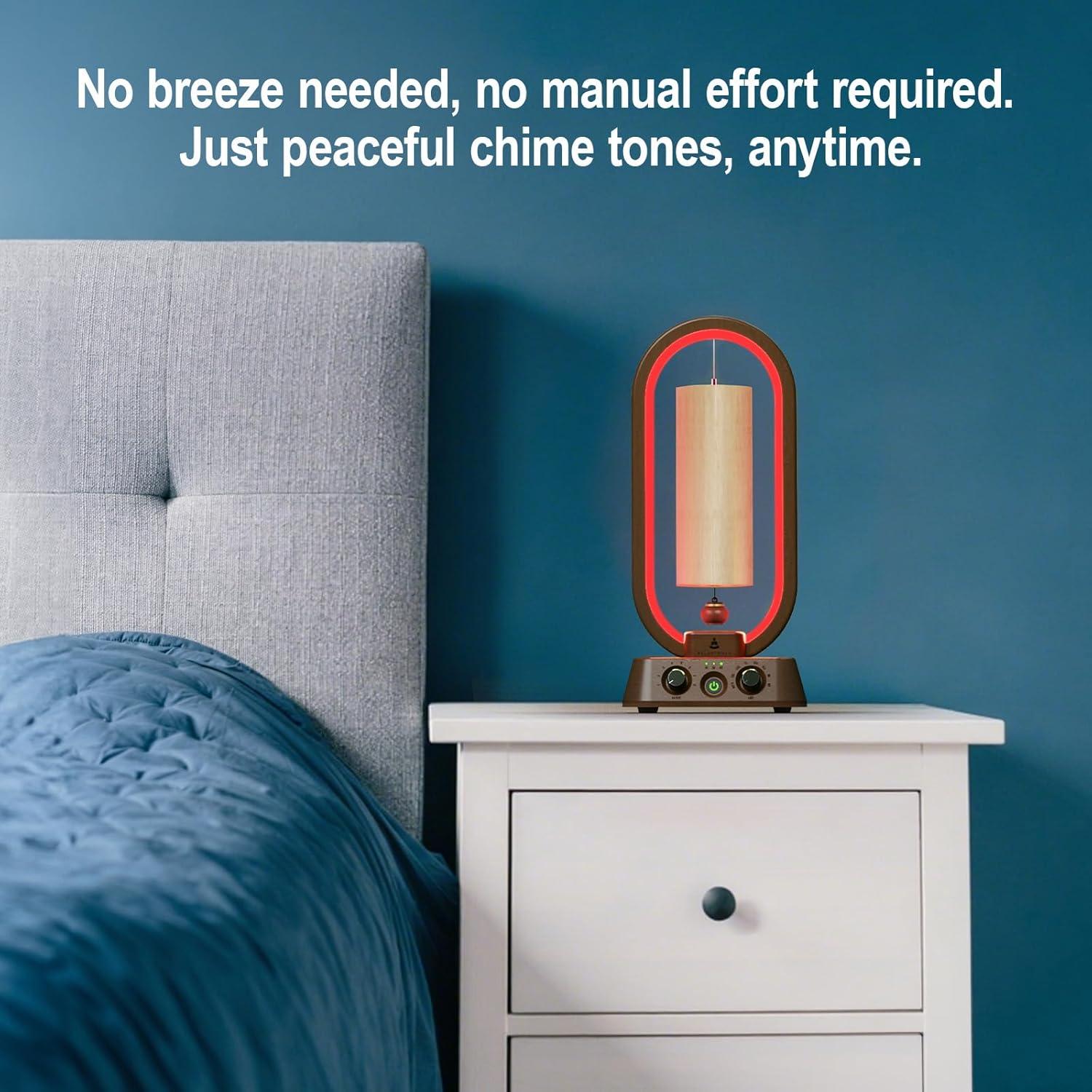 Campanas de Viento Automáticas Rylaxtones WS-8 con Luz LED