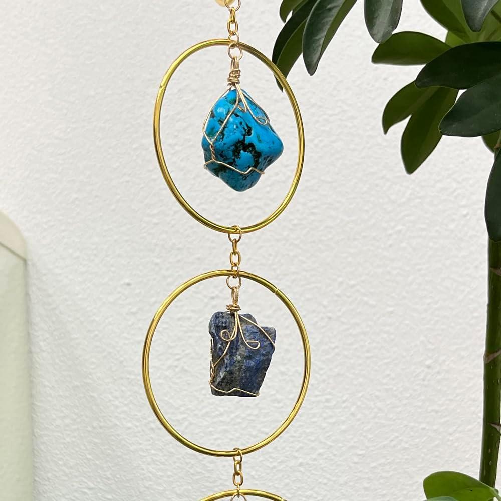 Campana de Viento de Cristal HausArtX - Energía Positiva 76.7 cm