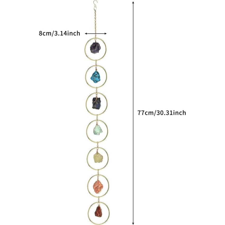 Campana de Viento de Cristal HausArtX - Energía Positiva 76.7 cm