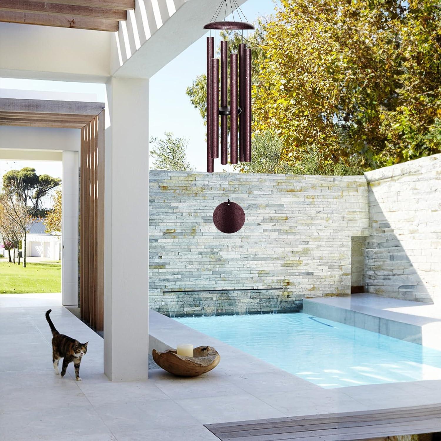 Campana de Viento FDOCOI 96.5 cm Bronce Tono Profundo