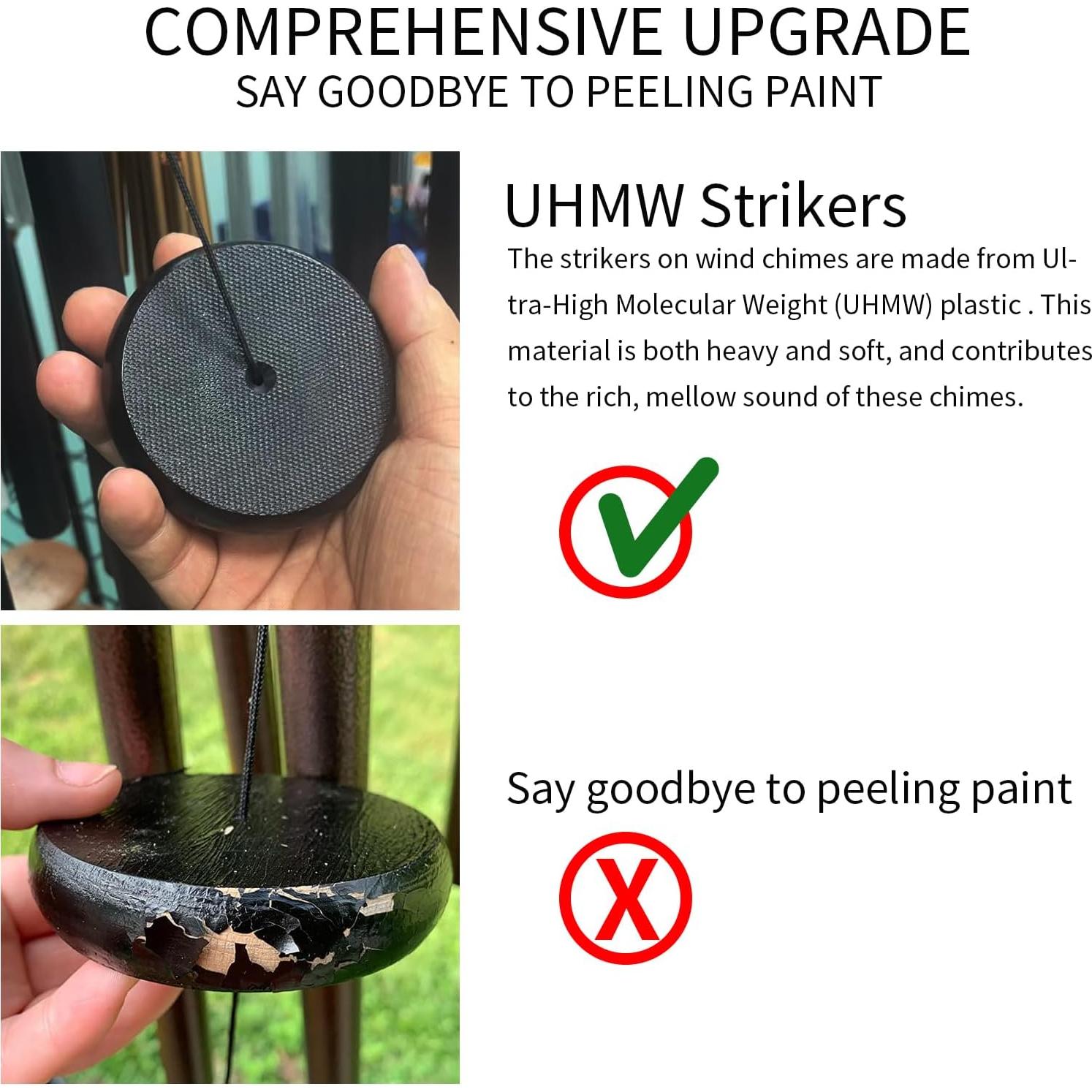 Campana de Viento FDOCOI 96.5 cm Bronce Tono Profundo