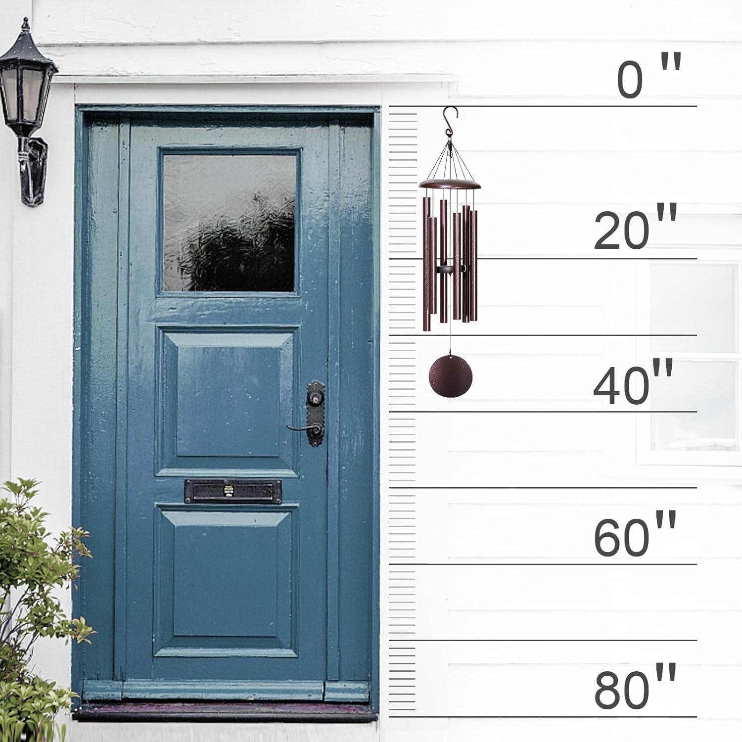 Campana de Viento FDOCOI 96.5 cm Bronce Tono Profundo