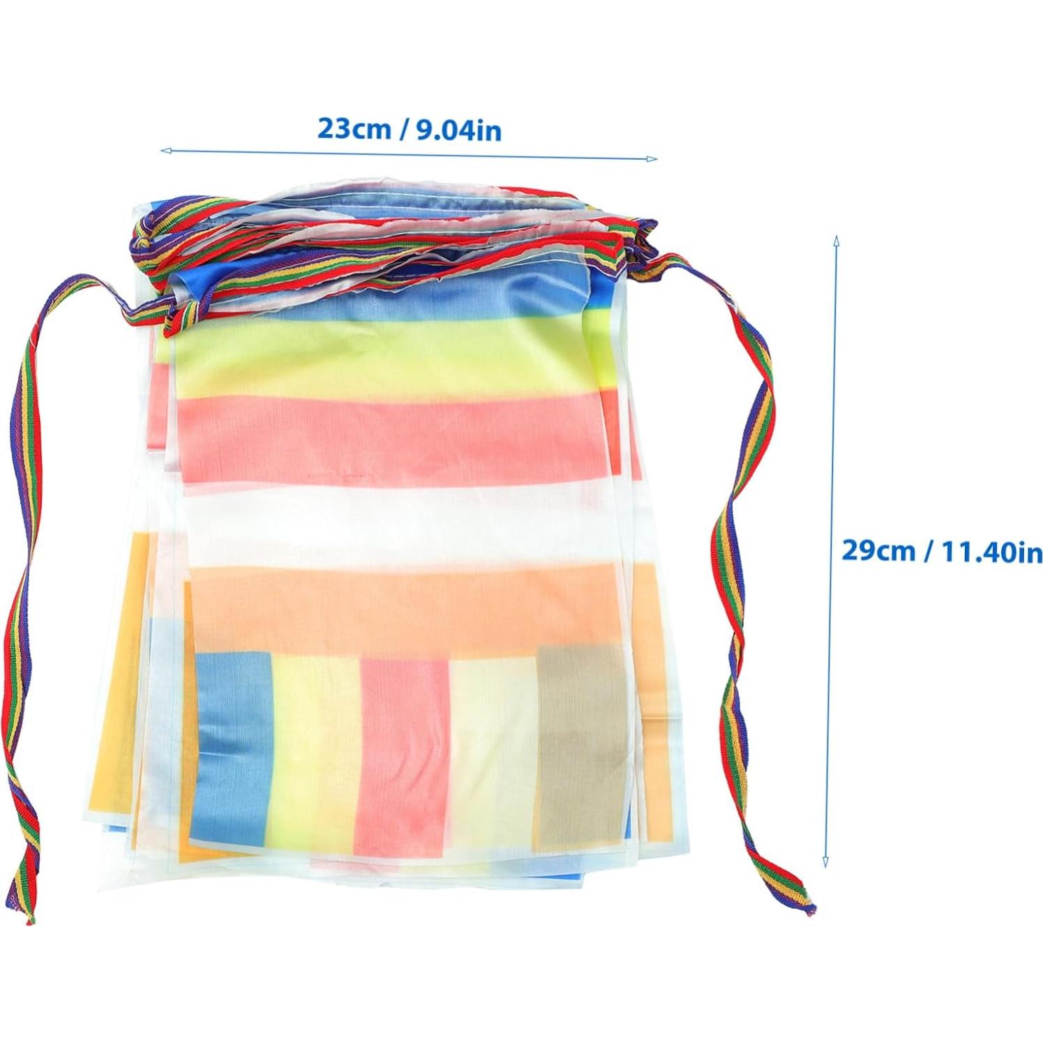 Bandera Budista de Cinco Colores Ganazono - Tela de Seda