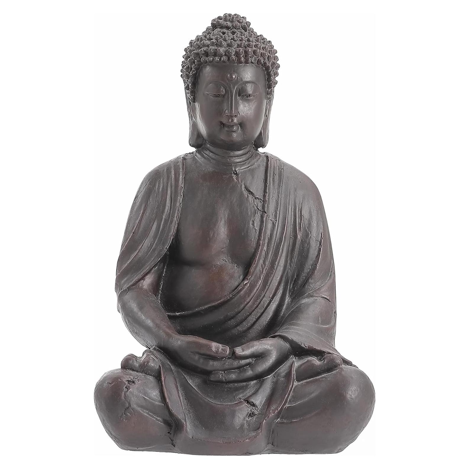 Estatua de Buda Phaxth 38 cm para Jardín Exterior Decorativa