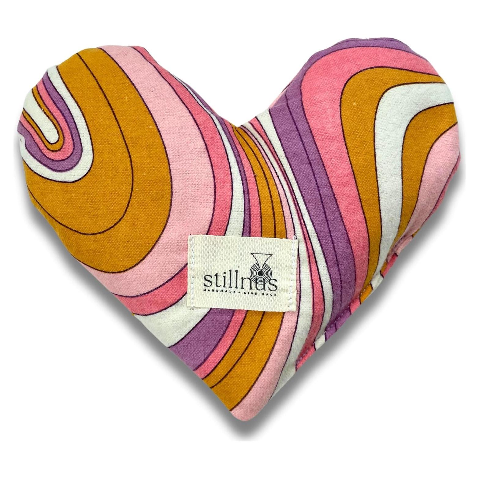 Almohadilla de Ojos con Peso Corazón Lavanda Orgánica 190g