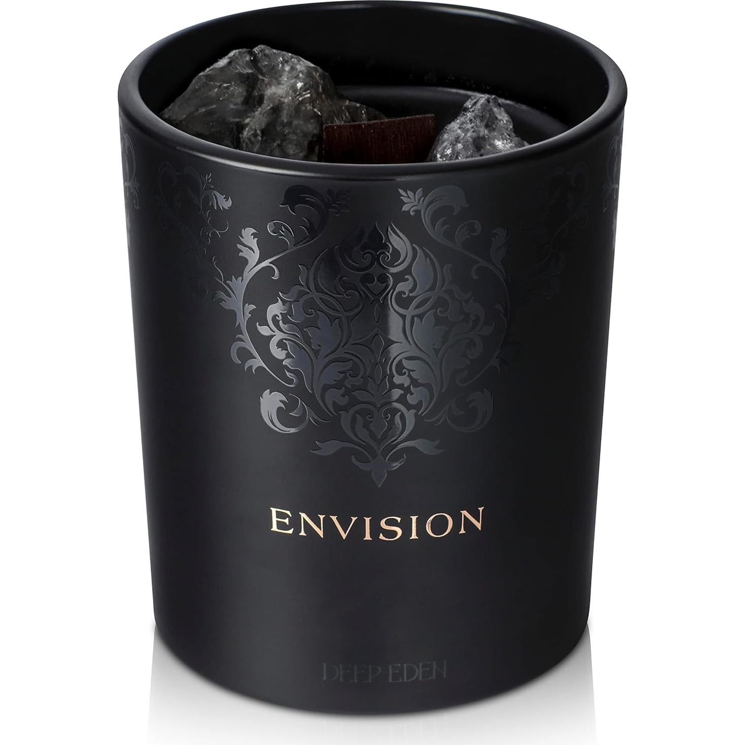 Vela Aromática de Manifestación Deep Eden 210g Orquídea Negra