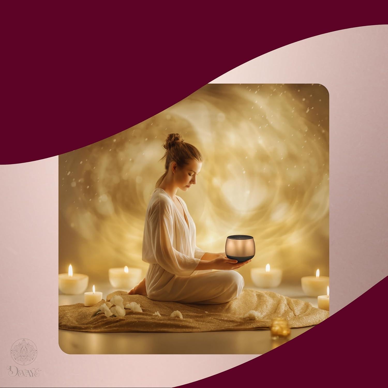 Máquina de Cuencos Cantores Automática Devayé 432Hz para Meditación