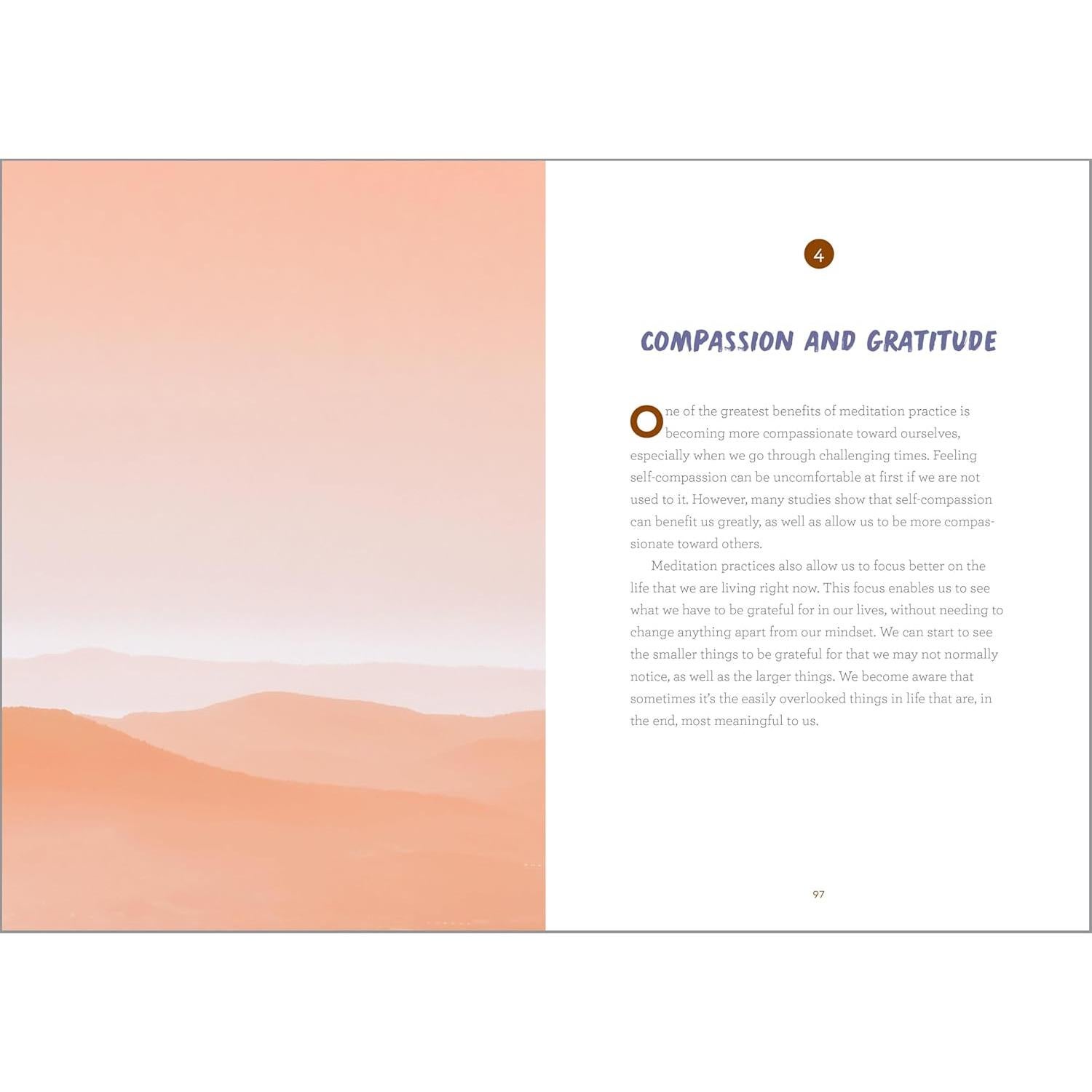 The 5-Minute Meditation Journal: Quick Guided Meditations for a Calmer, Happier You