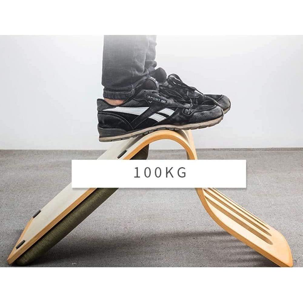 Silla de Suelo HYMIC Beige con Espuma de Memoria 46x37 cm