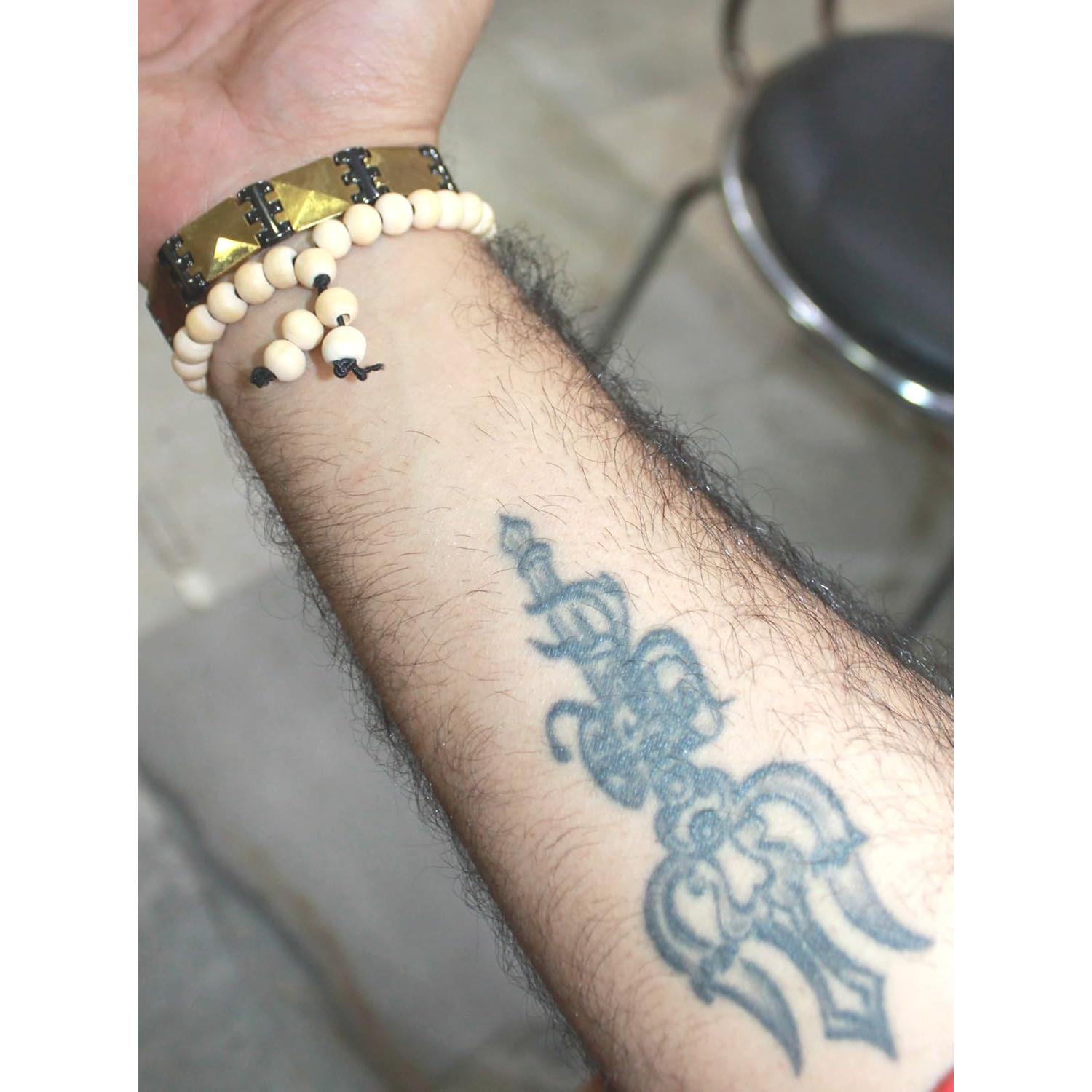 Pulsera Elástica Sumarni de Tulsi Blanco IS4A 27+1 8mm