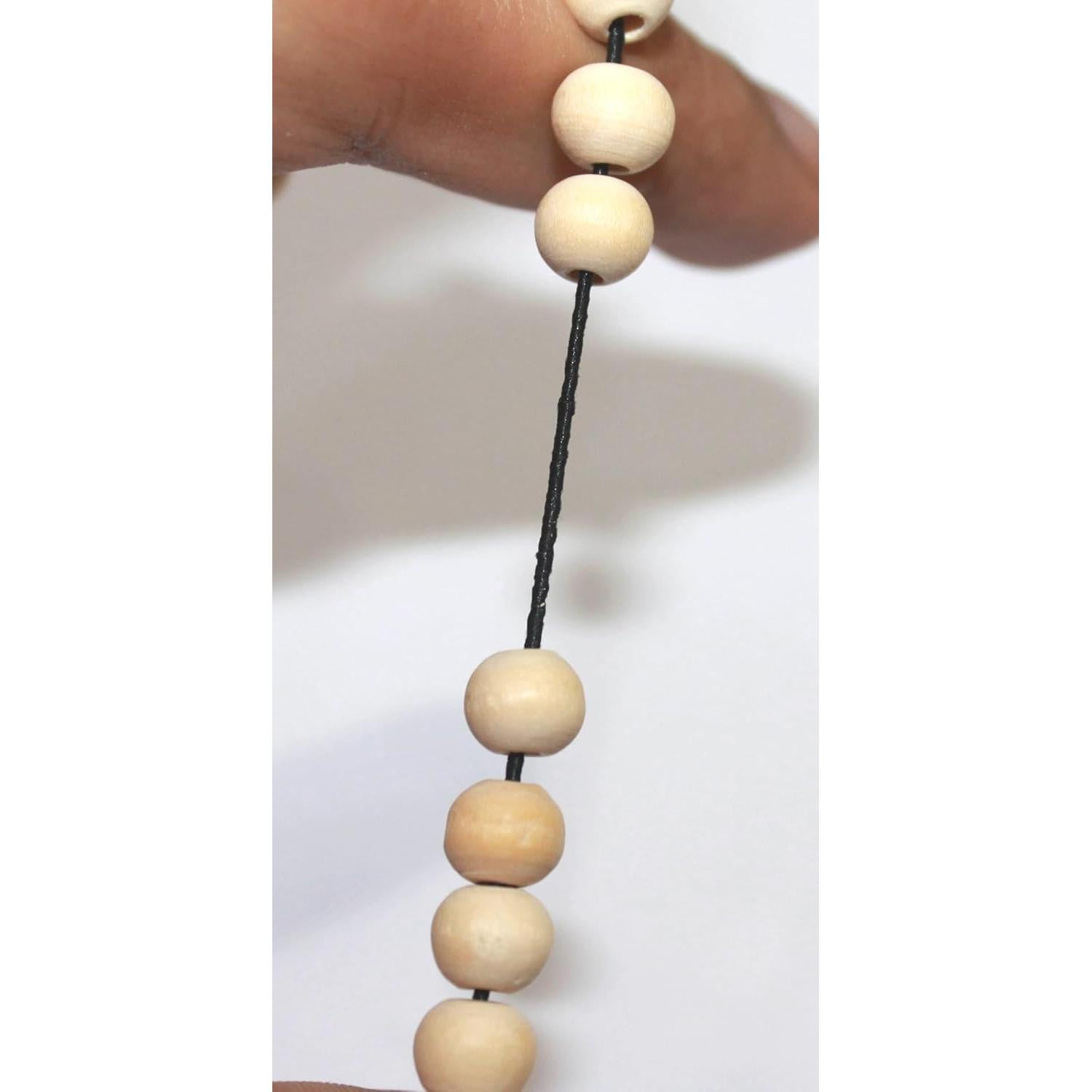 Pulsera Elástica Sumarni de Tulsi Blanco IS4A 27+1 8mm