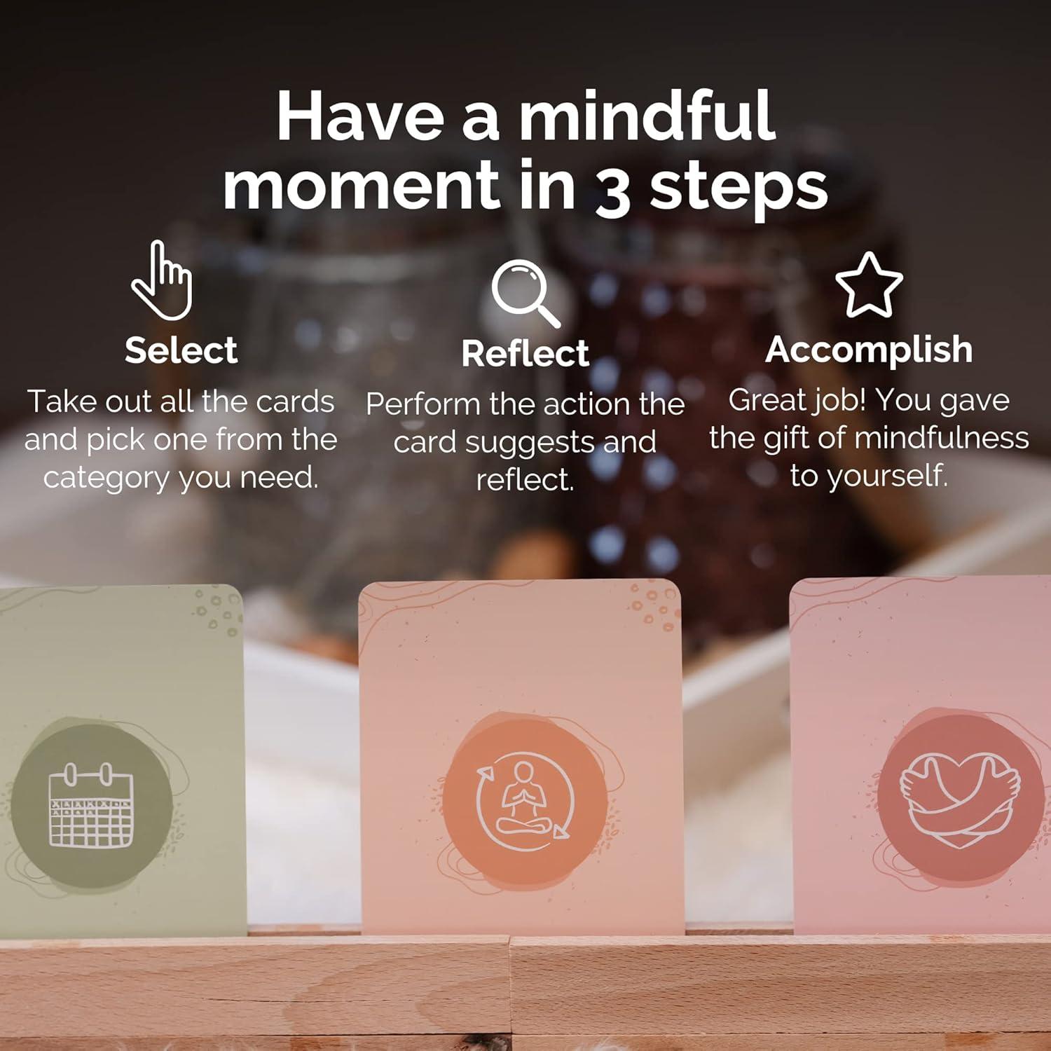 Tarjetas de Mindfulness metaFox - 55 Afirmaciones y Ejercicios