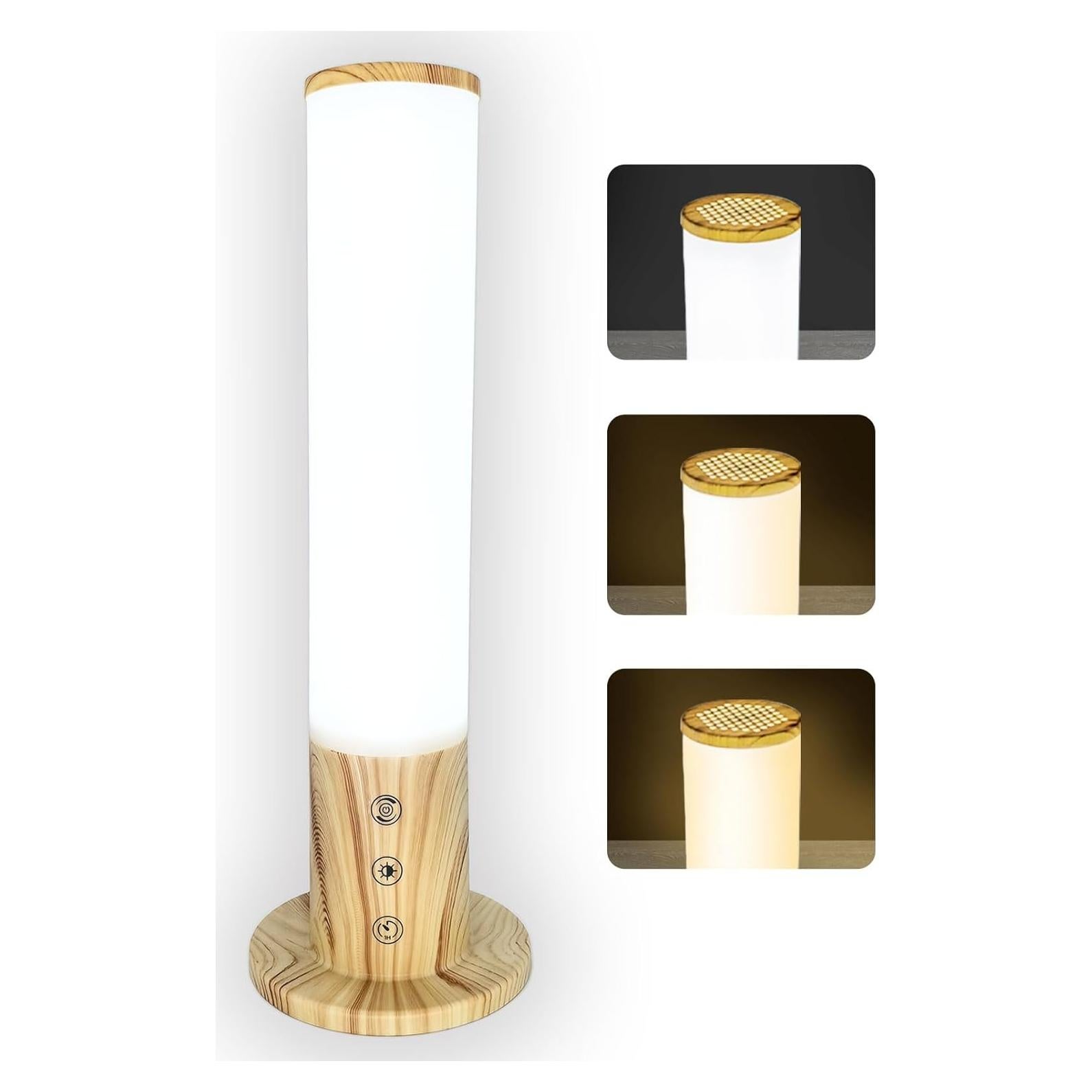 Lámpara de Terapia de Luz Solar VUSIHOO 10,000 Lux 30 cm