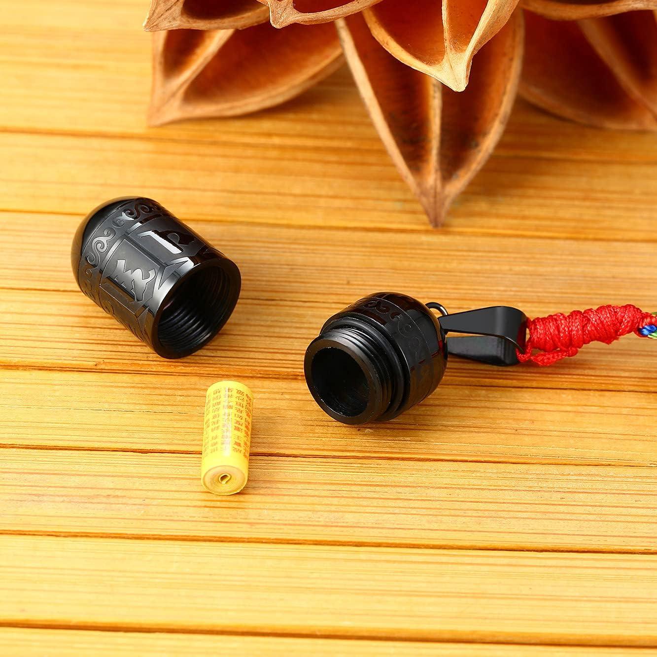 Collar colgante mantra Buda INRENG acero inoxidable 28cm