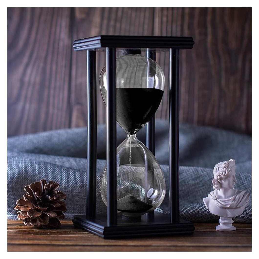 Reloj de Arena 60 Minutos BELLAWARE con Marco de Madera