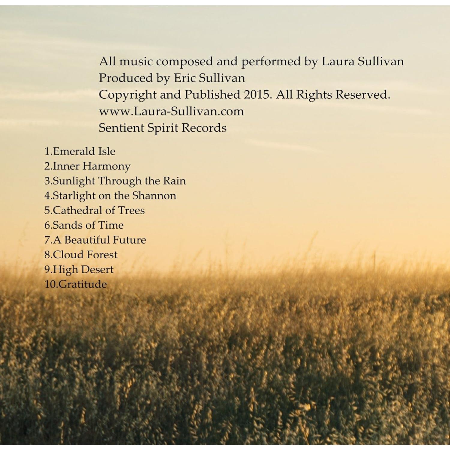 CD de Música Relajante Laura Sullivan - Calma Interior 2015