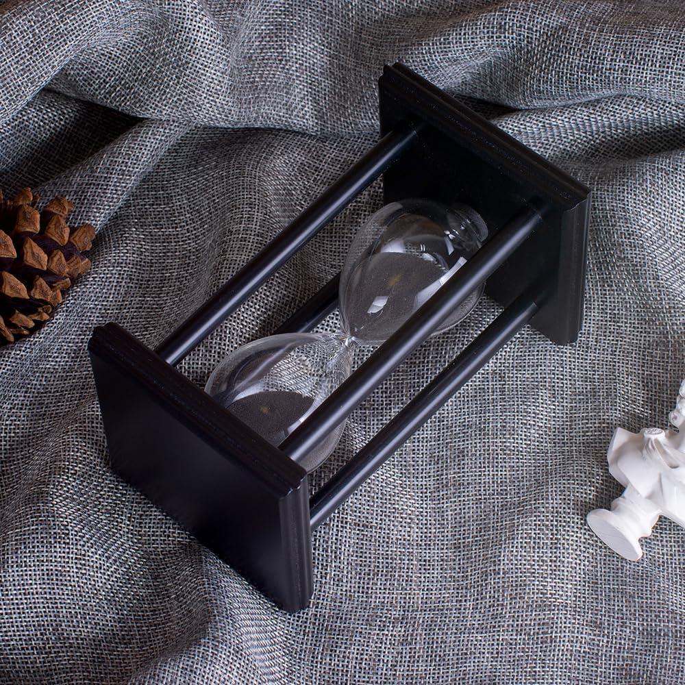 Reloj de Arena 30 Minutos JUNEO HEIM Arena Negra Decorativo