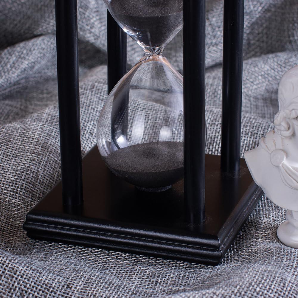 Reloj de Arena 30 Minutos JUNEO HEIM Arena Negra Decorativo