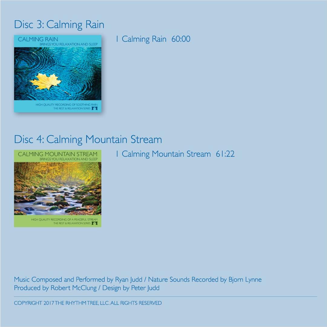 Conjunto de 4 CDs de Sonidos de la Naturaleza - The Rhythm Tree