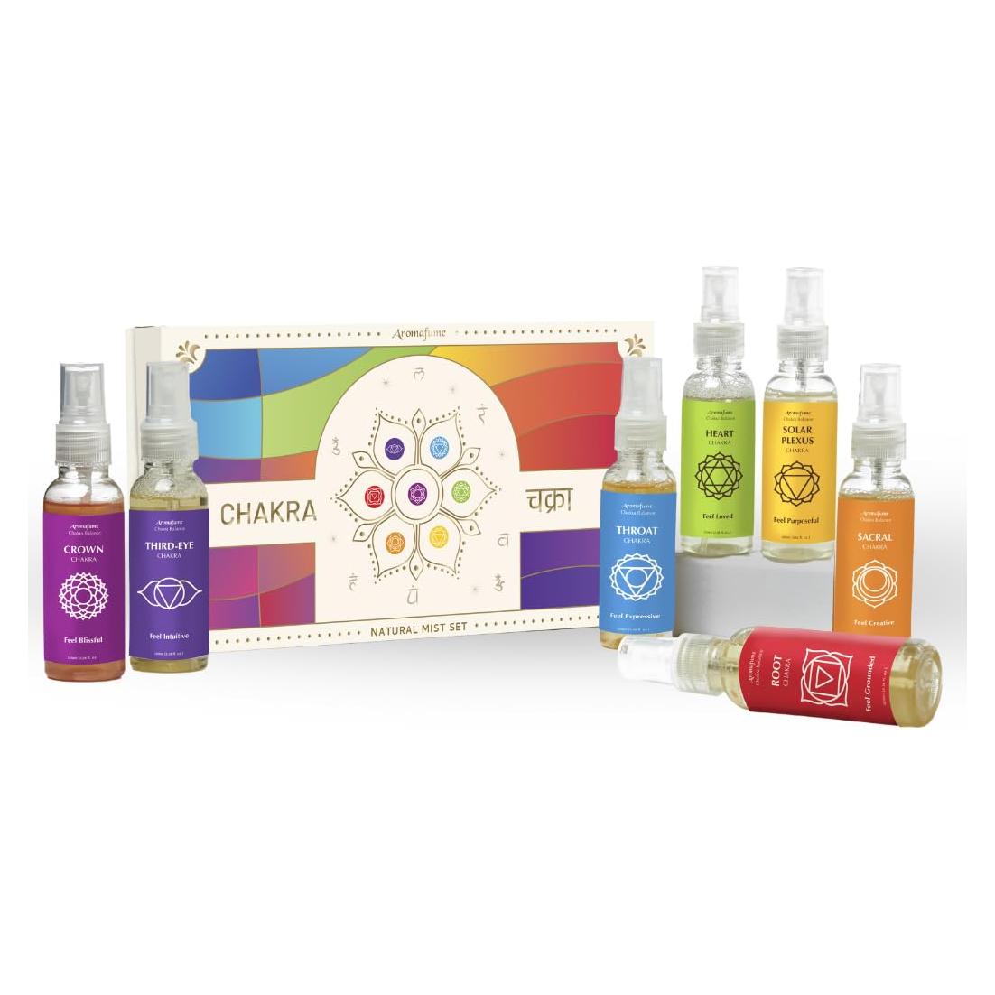 Set de 7 Sprays de Aromaterapia Aromafume 50ml | Chakras
