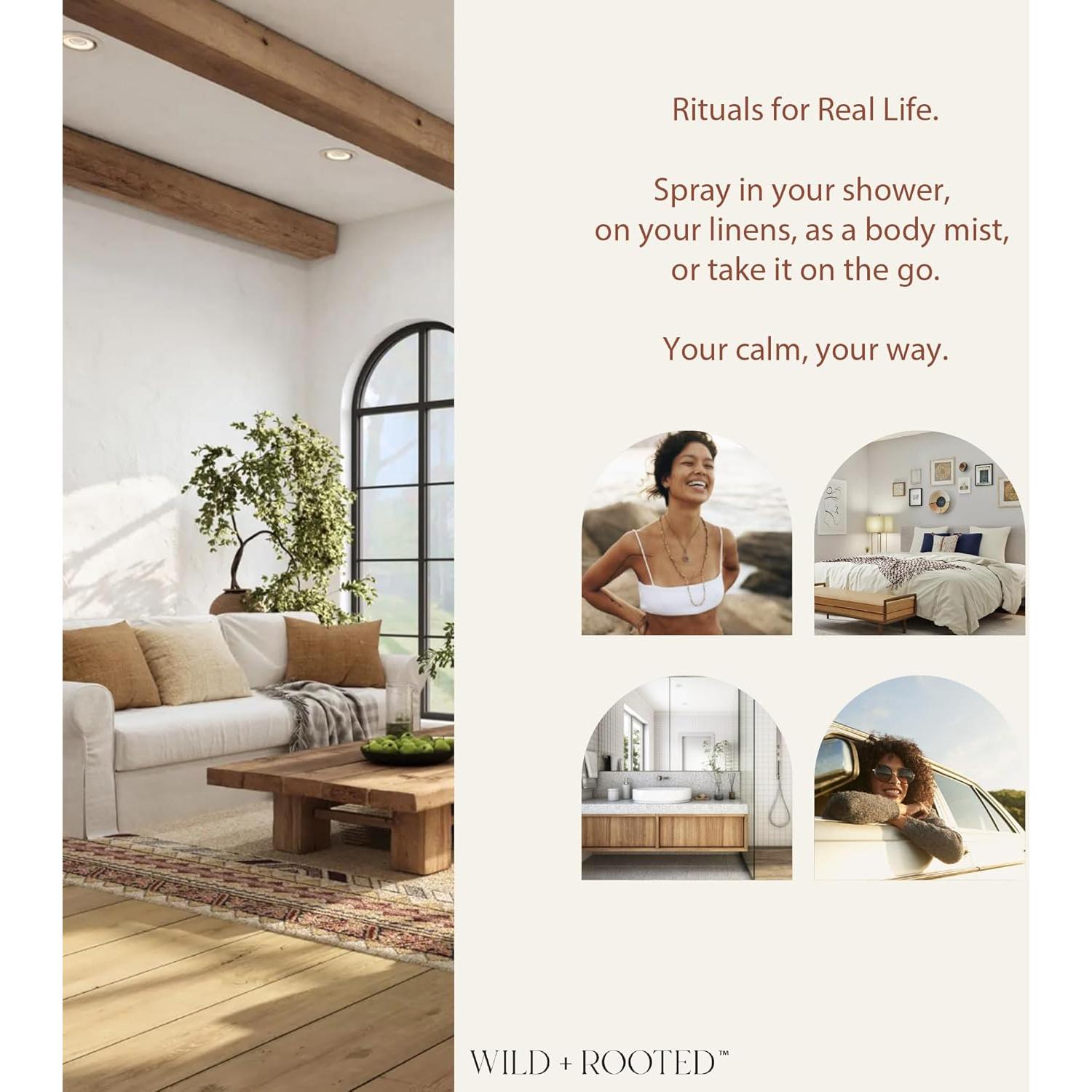 Spray de Aromaterapia North Wild + Rooted 113ml - Lavanda y Pino