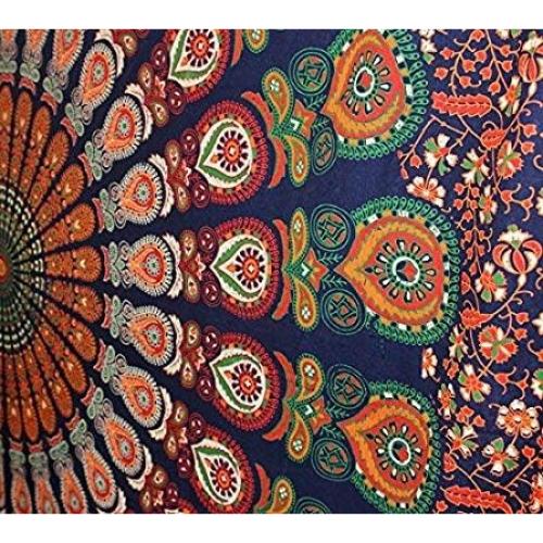 Tapestry Mandala Raajsee Colgante de Pared 100% Algodón 132x208 cm