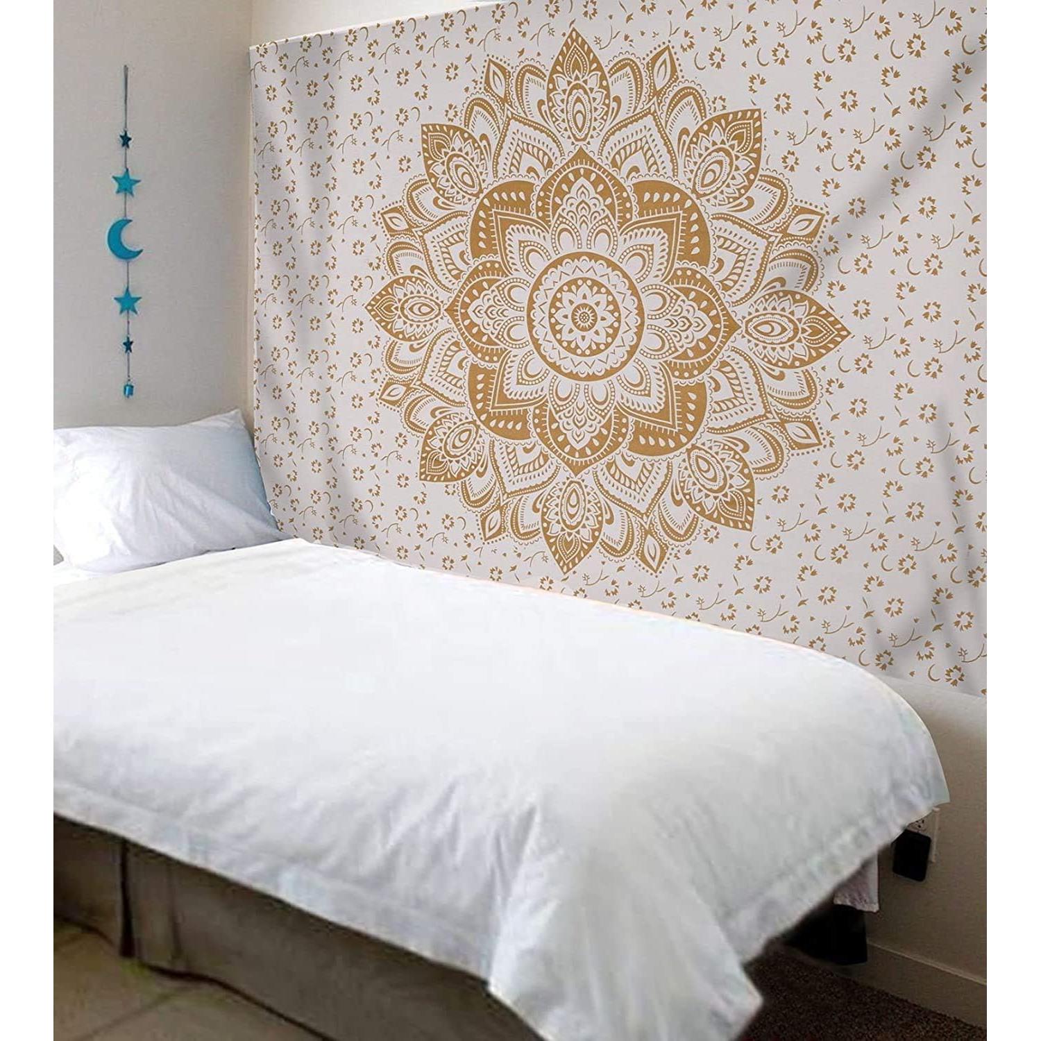 Tapiz de Pared Mandala Ombre Artesanías Populares 101.6x76.2 cm