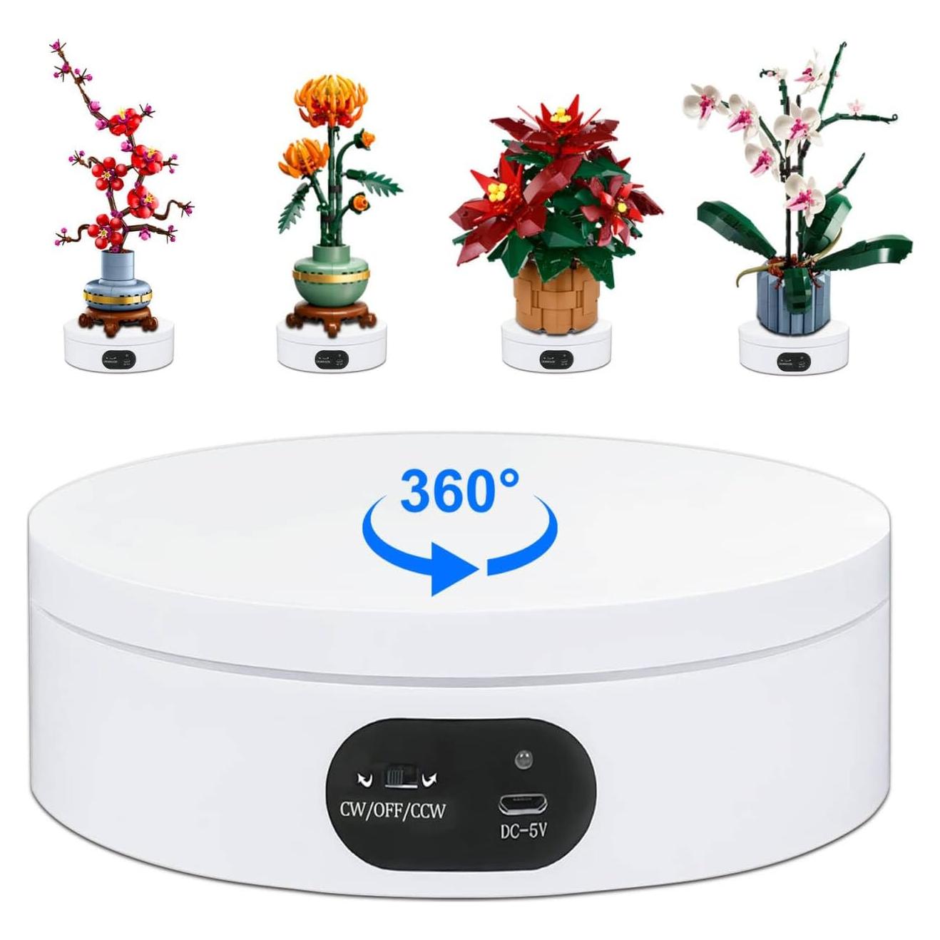 Soporte Giratorio 360° para Flores de LEGO - WJCJTJL